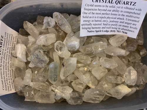 Crystal Quarts Points Small